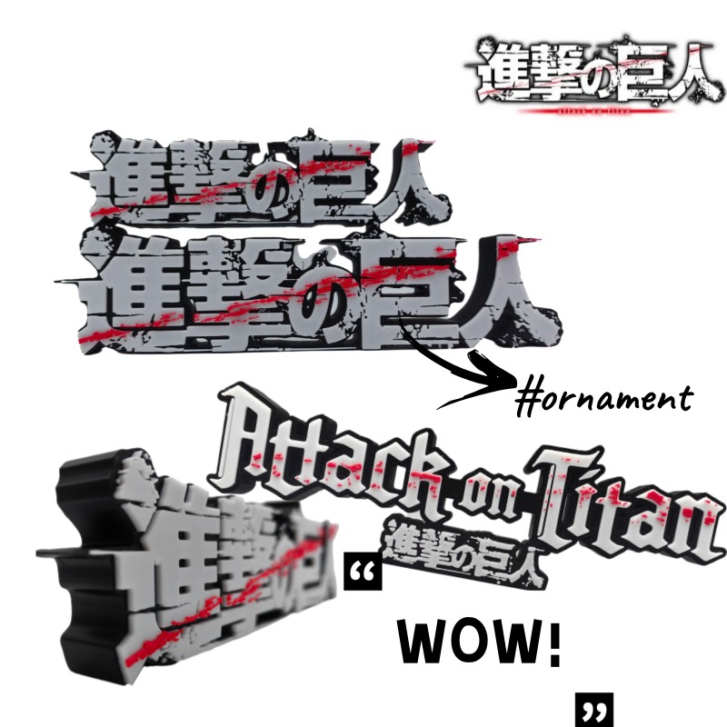 Anime Merchandise Logo - Logo Merchandise Anime Attack on Titan,