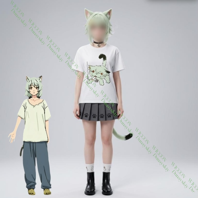 Anime Merchandise T-Shirts - Kaos Katun Lengan Pendek dengan Gambar