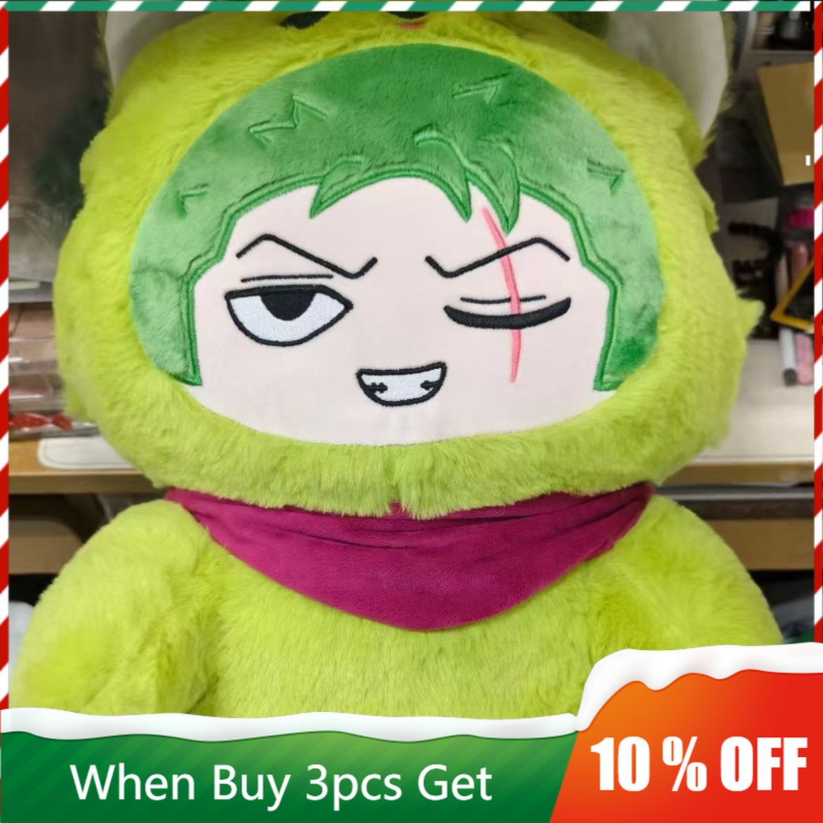 Anime One Piece Merchandise - Bantal Plush Besar Seri Telinga Kucing