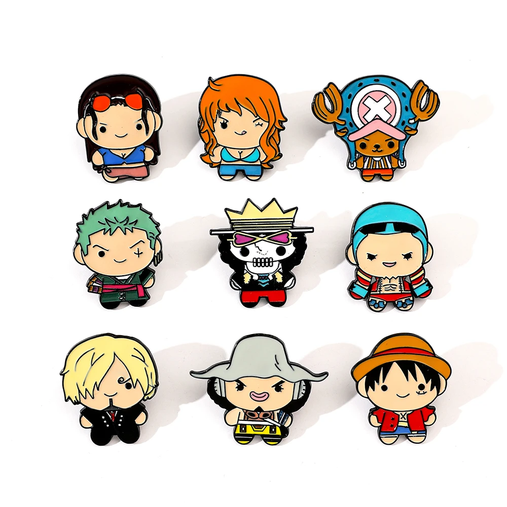 Anime One Piece Merchandise - 9 Buah Bros Kartun Kreatif Anime