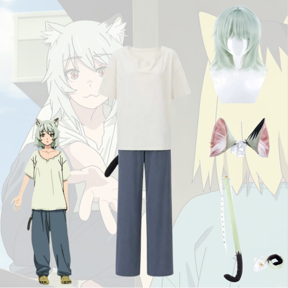 Anime Themed Merchandise - Kostum Cosplay Yani Neko Chainsmoker Cat