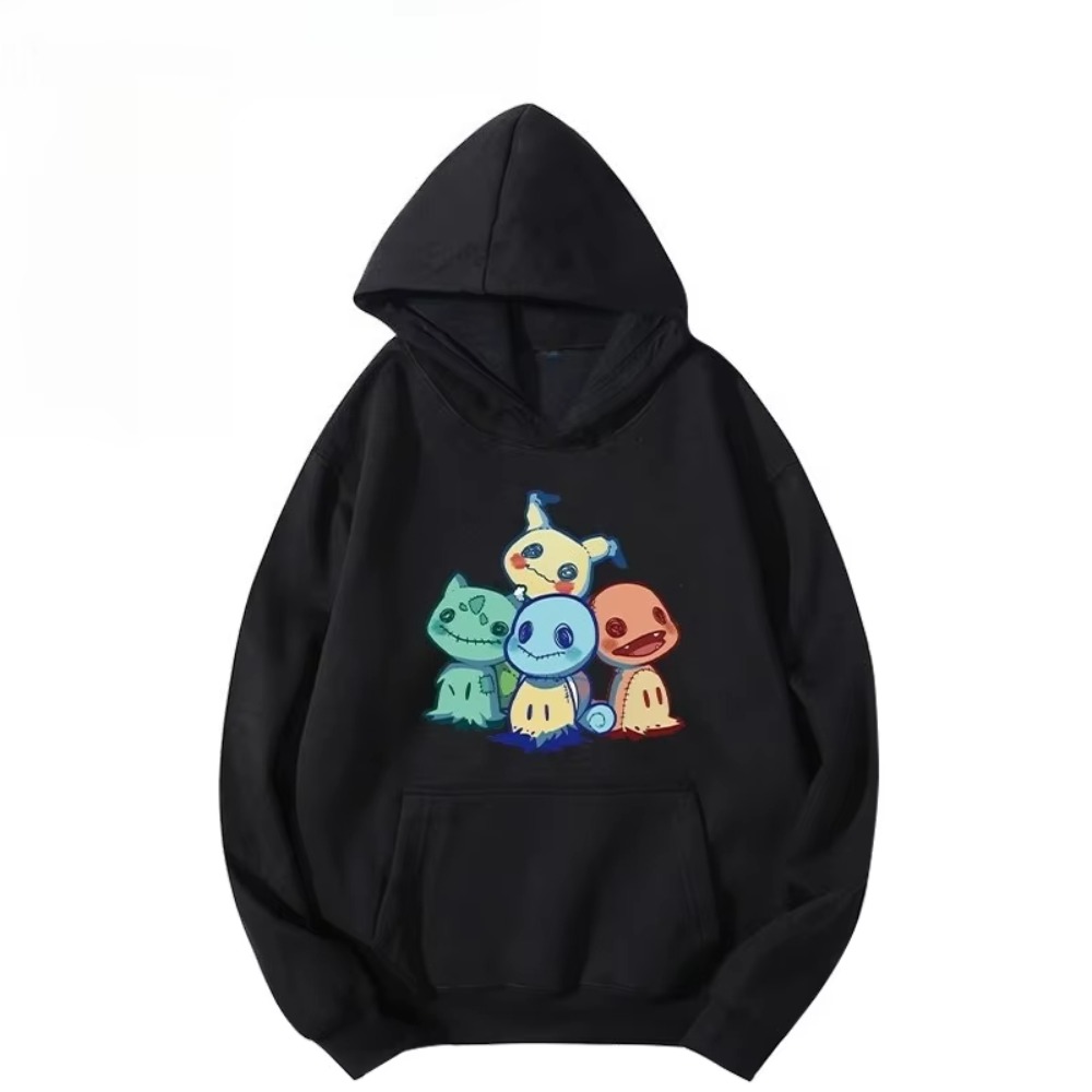 Anime Merchandise Store In Japan - Hoodie Katun Kreatif Mimikyu Pokémon Baru