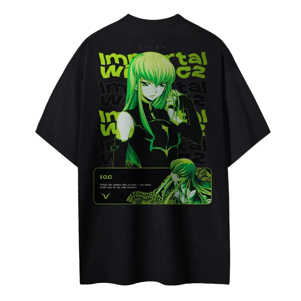 Kaos Code Geass Baru C.C. Kaos - Anime Merchandise Store In Japan ulasan dan harga