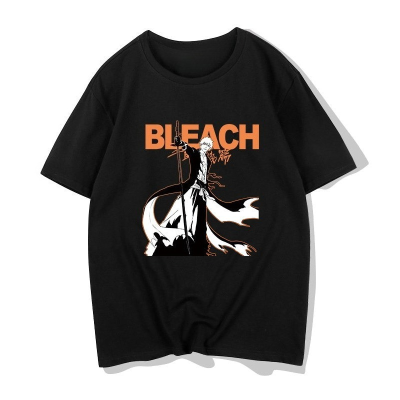 Kaos BLEACH Kurosaki Ichigo Th - Anime Merchandise T-Shirts ulasan dan harga