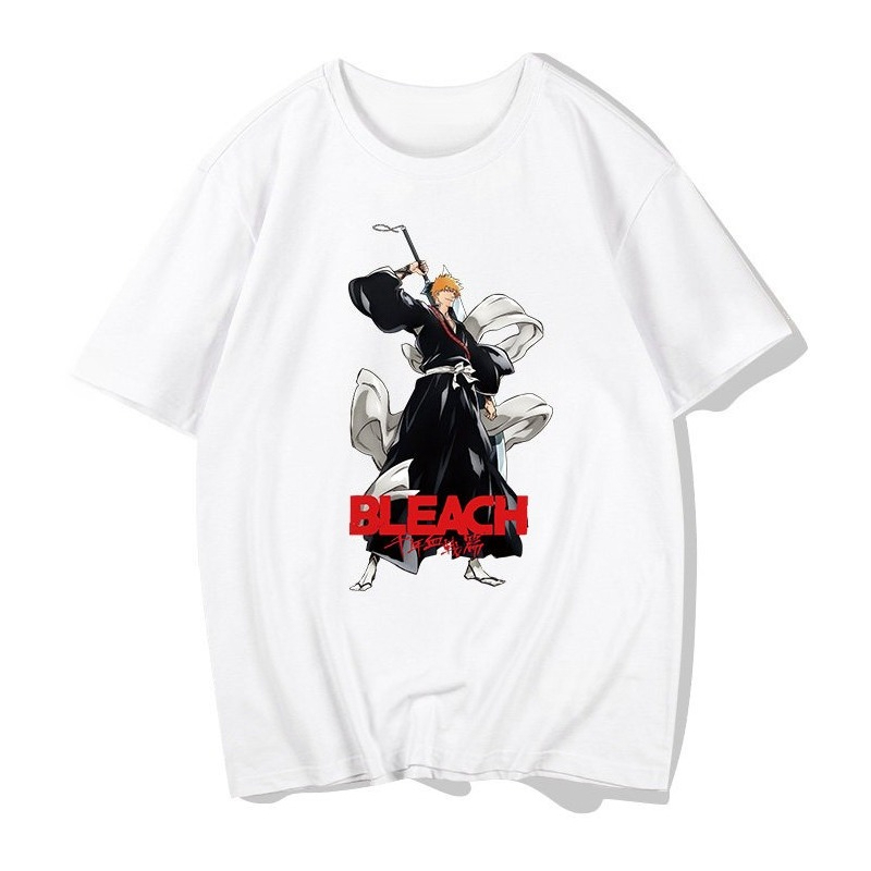 Kaos BLEACH Kurosaki Ichigo Th - Anime Merchandise T-Shirts ulasan dan harga