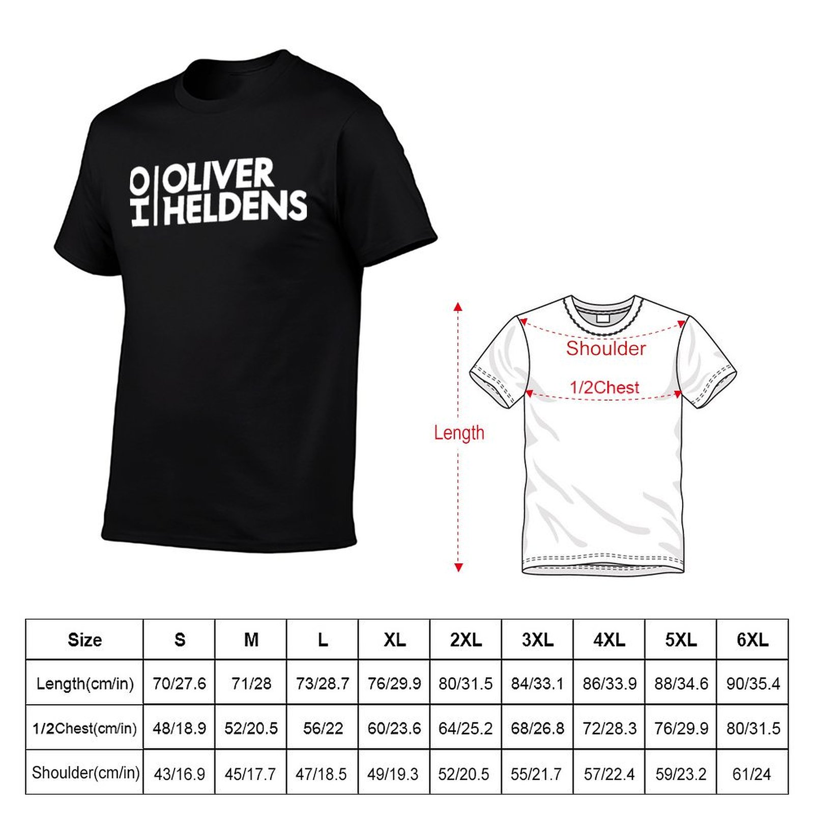 Kaus Merchandise Logo Oliver H - Anime Merchandise Logo ulasan dan harga