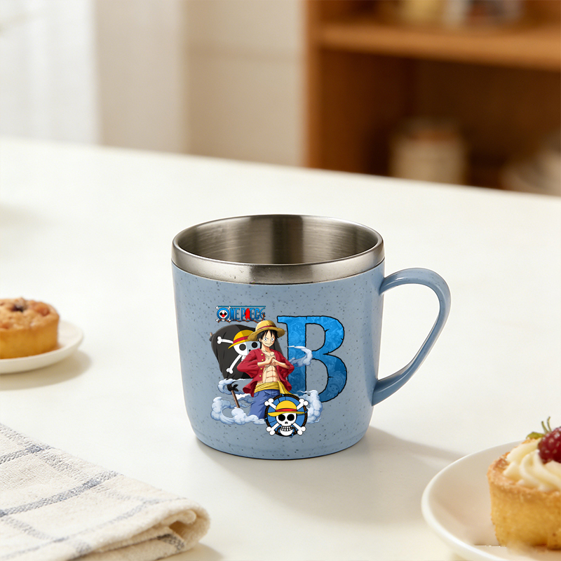 Gelas Air One Piece Motif Anim - Anime One Piece Merchandise ulasan dan harga