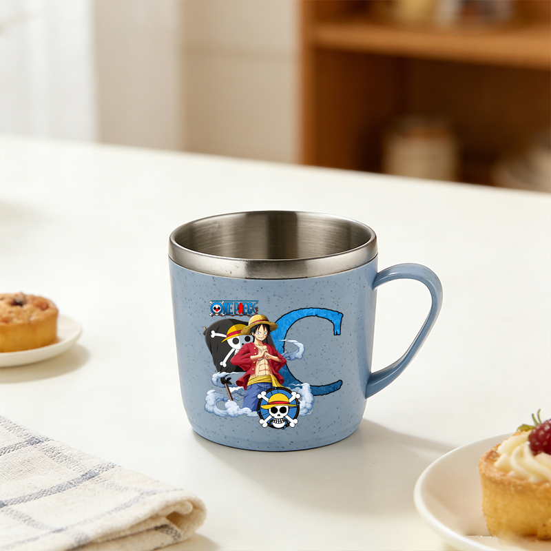 Gelas Air One Piece Motif Anim - Anime One Piece Merchandise ulasan dan harga