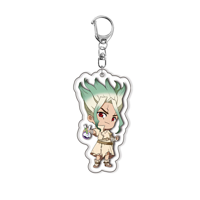 Gantungan Kunci Akrilik Dua Si - Anime Merchandise Keychain ulasan dan harga