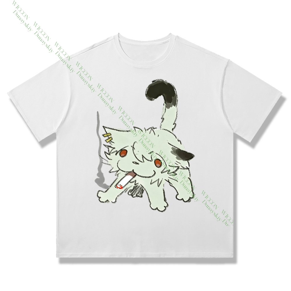 Kaos Katun Lengan Pendek denga - Anime Merchandise T-Shirts ulasan dan harga