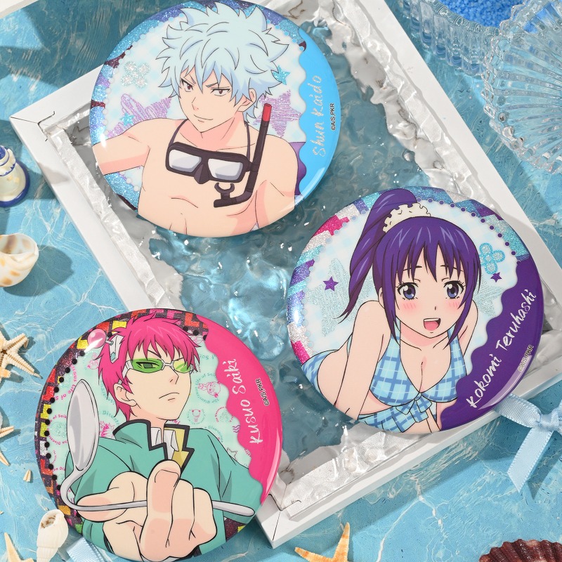 Pin Bros Logam Bulat Saiki Kus - Pin Button Badge ulasan dan harga