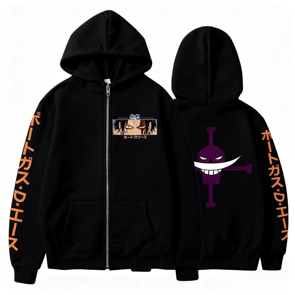 Jaket Hoodie One Piece Pria da - Anime Merchandise Store In Japan ulasan dan harga
