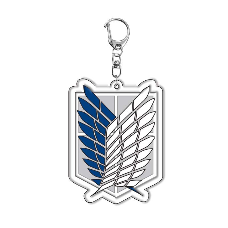 Gantungan Kunci Attack on Tita - Anime Merchandise Keychain ulasan dan harga
