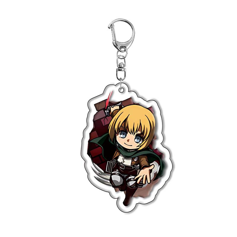 Gantungan Kunci Attack on Tita - Anime Merchandise Keychain ulasan dan harga