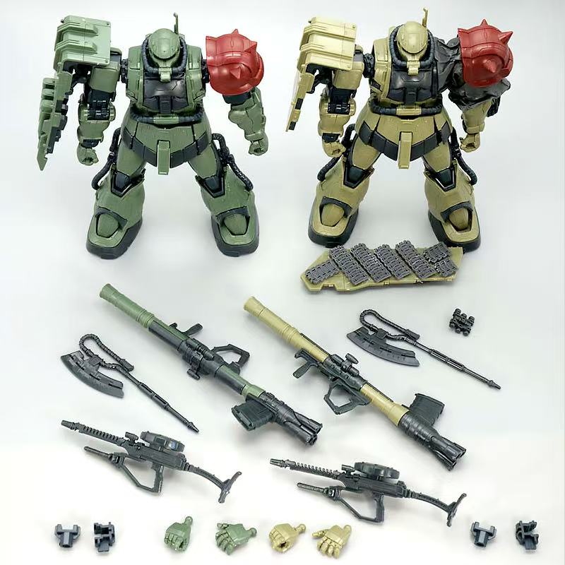 HG 1/144 Zaku II Tipe F LeSEAN - Bandai Gundam Hg ulasan dan harga