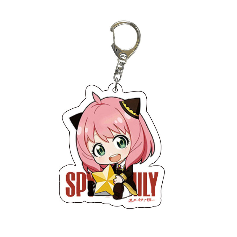 Spy X Family Gantungan Kunci A - Anime Merchandise Keychain ulasan dan harga