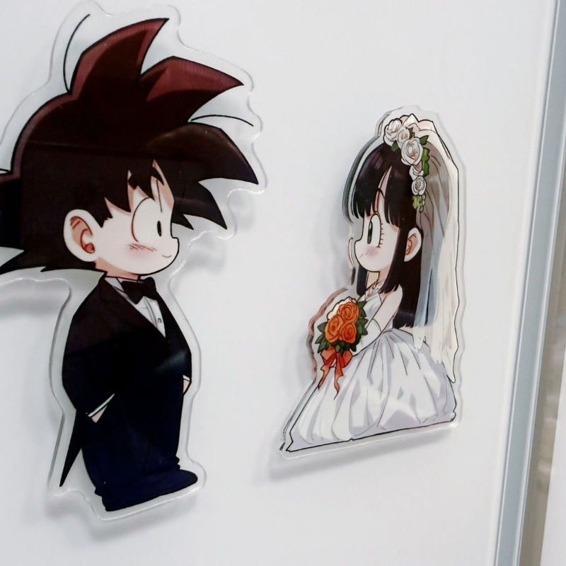 Magnet kulkas akrilik tema gau - Anime Themed Merchandise ulasan dan harga
