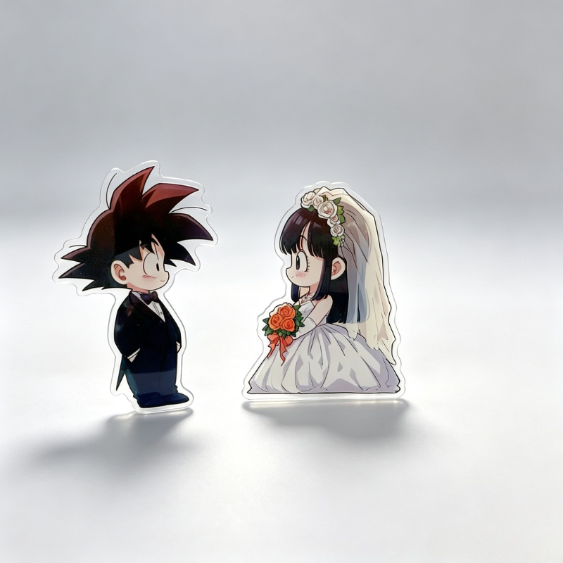 Magnet kulkas akrilik tema gau - Anime Themed Merchandise ulasan dan harga