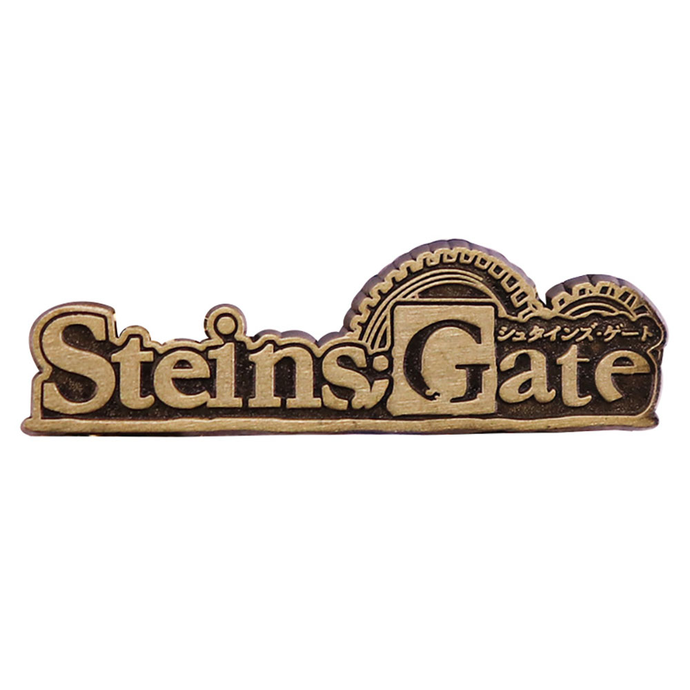 Steins;Gate Pin Anime Merchand - Anime Merchandise Logo ulasan dan harga