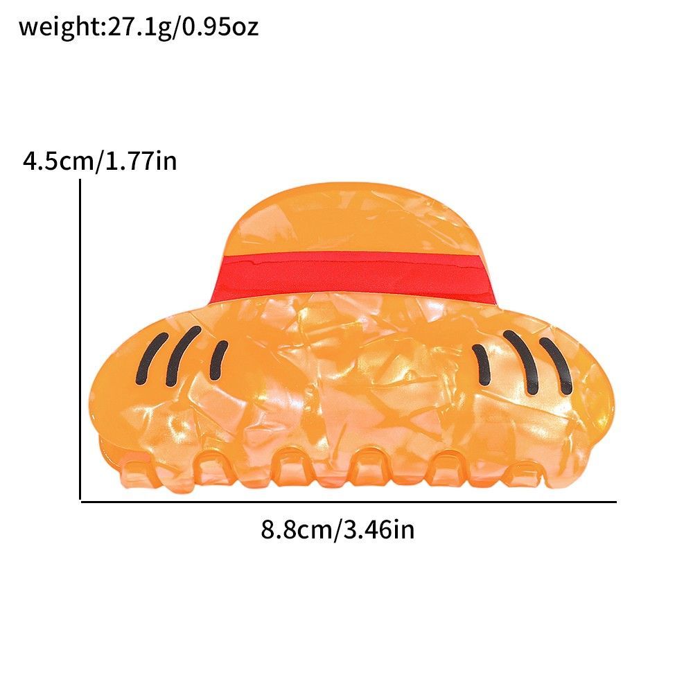 Jepit Rambut Topi Luffy One Pi - Anime One Piece Merchandise ulasan dan harga