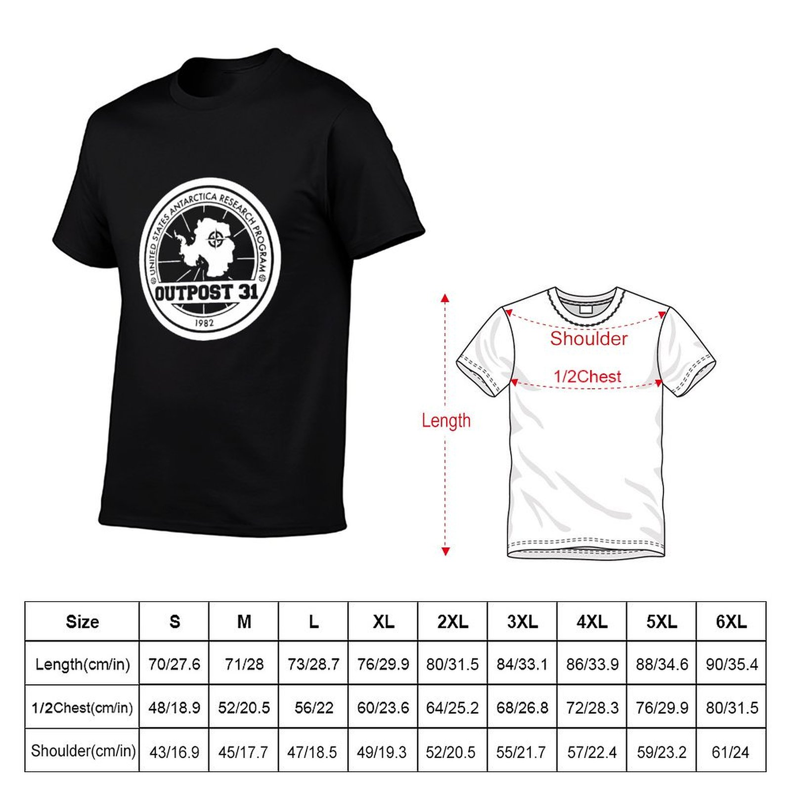 Outpost 31 Logo MERCHANDISE T- - Anime Merchandise Logo ulasan dan harga