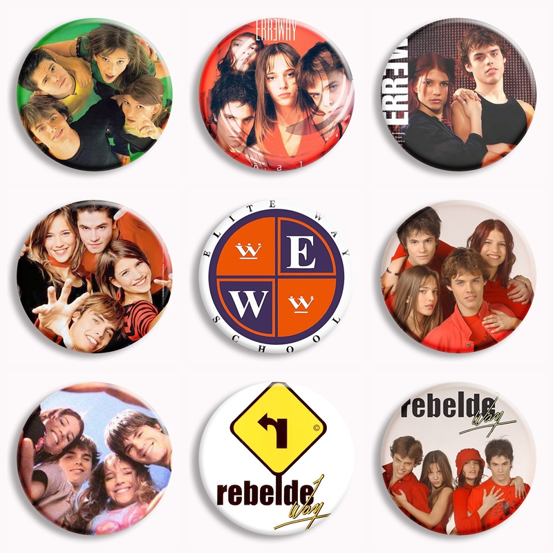 Pin Tombol Lembut Film Rebelde - Pin Button Badge ulasan dan harga