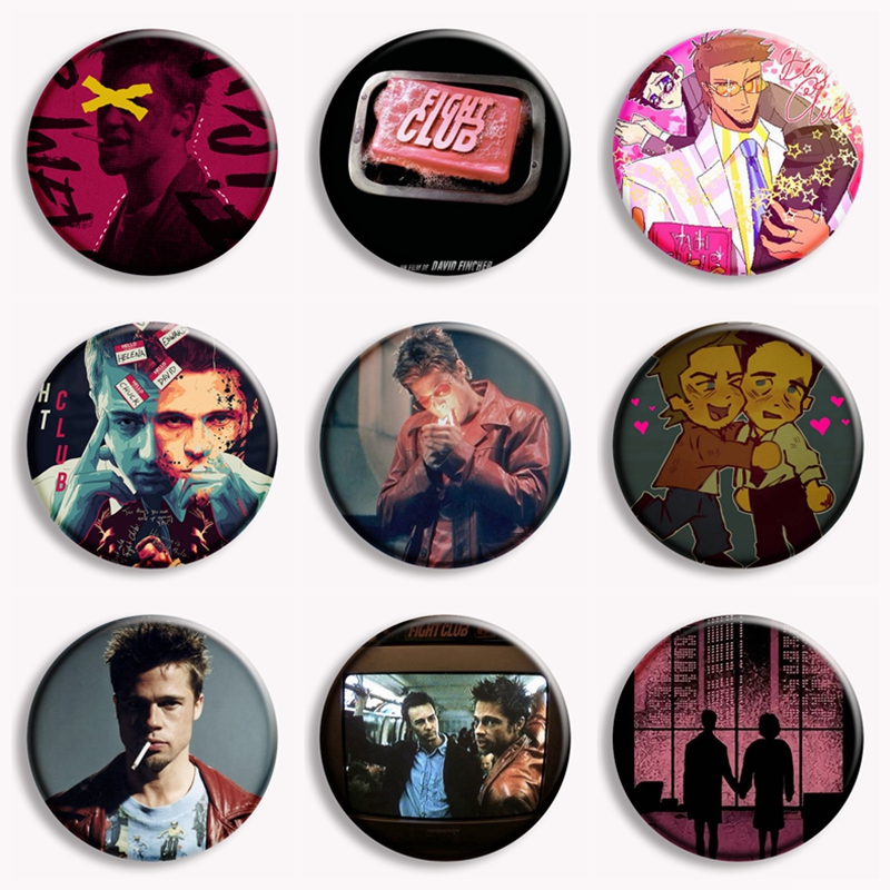 Retro Film klasik klub pertaru - Pin Button Badge ulasan dan harga