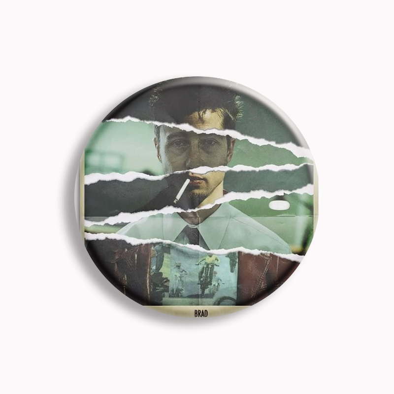 Retro Film klasik klub pertaru - Pin Button Badge ulasan dan harga