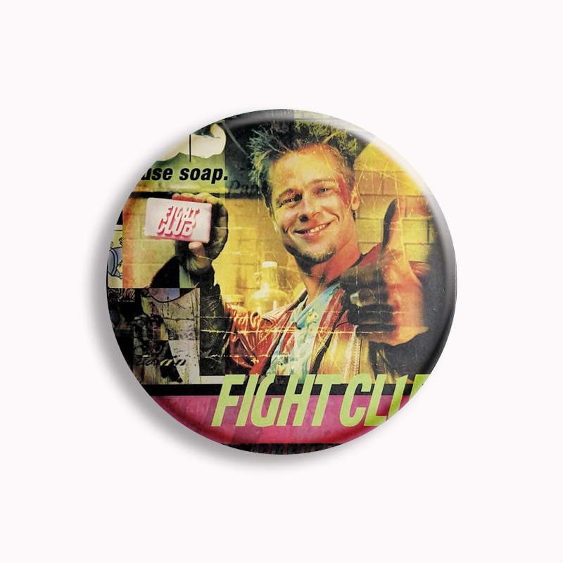 Retro Film klasik klub pertaru - Pin Button Badge ulasan dan harga
