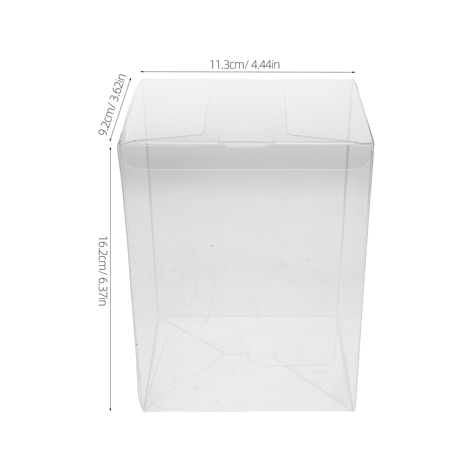 10Pcs Kotak Penyimpanan Transp - Figure Display Box ulasan dan harga