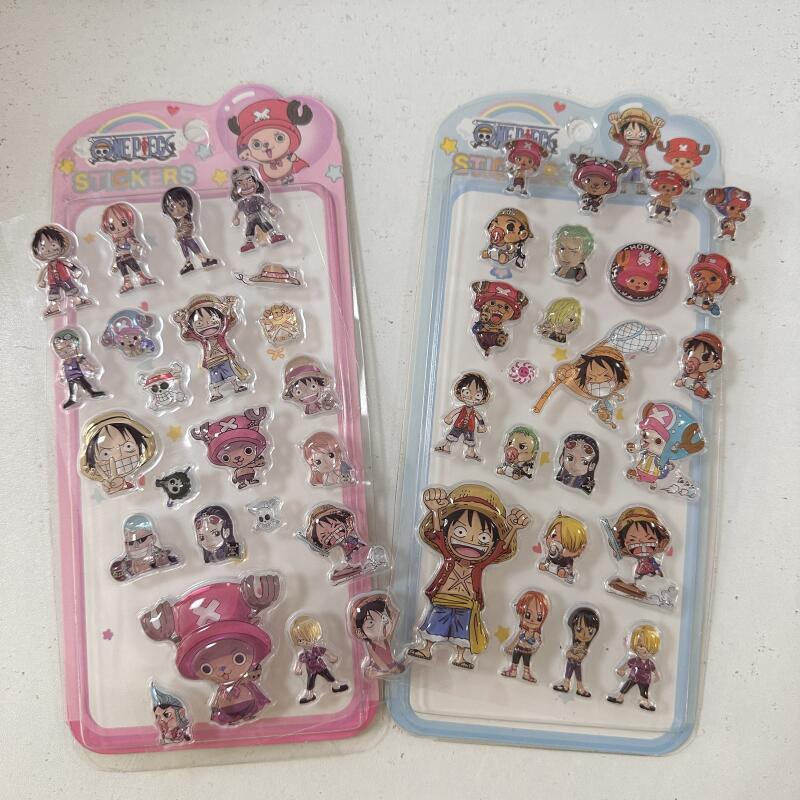 Stiker Relief 3D Kartun One Pi - Anime One Piece Merchandise ulasan dan harga