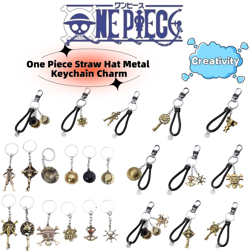 Gantungan kunci logam One Piec - Anime Merchandise Keychain ulasan dan harga