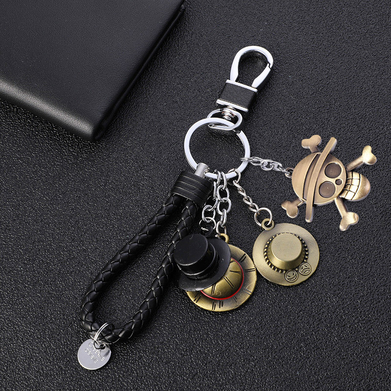 Gantungan kunci logam One Piec - Anime Merchandise Keychain ulasan dan harga
