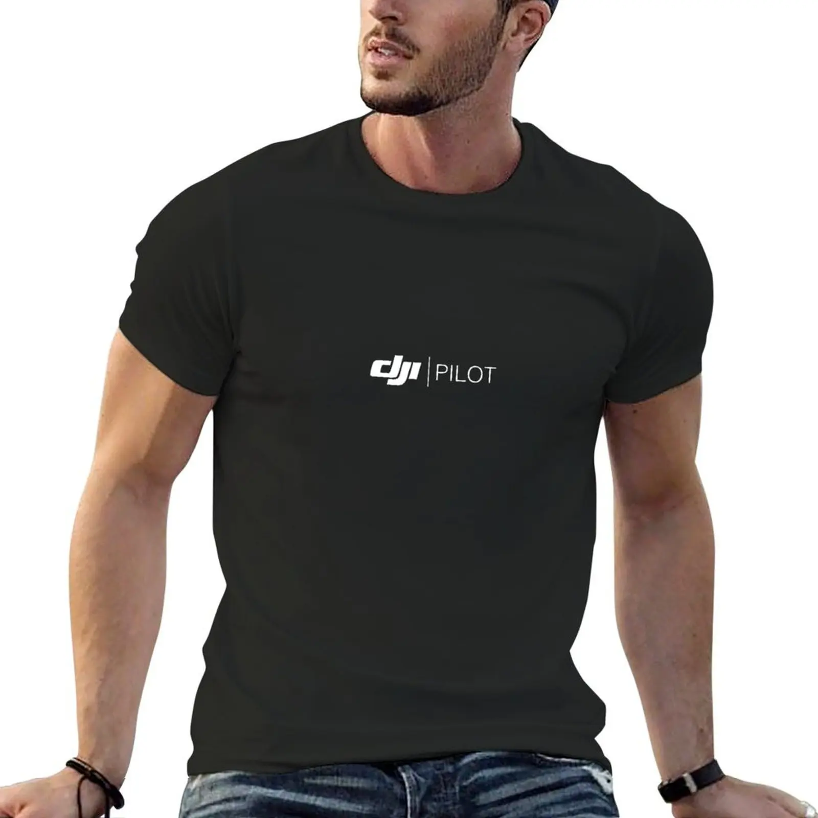 Kaus oblong pria DJI, penjuala - Anime Merchandise T-Shirts ulasan dan harga
