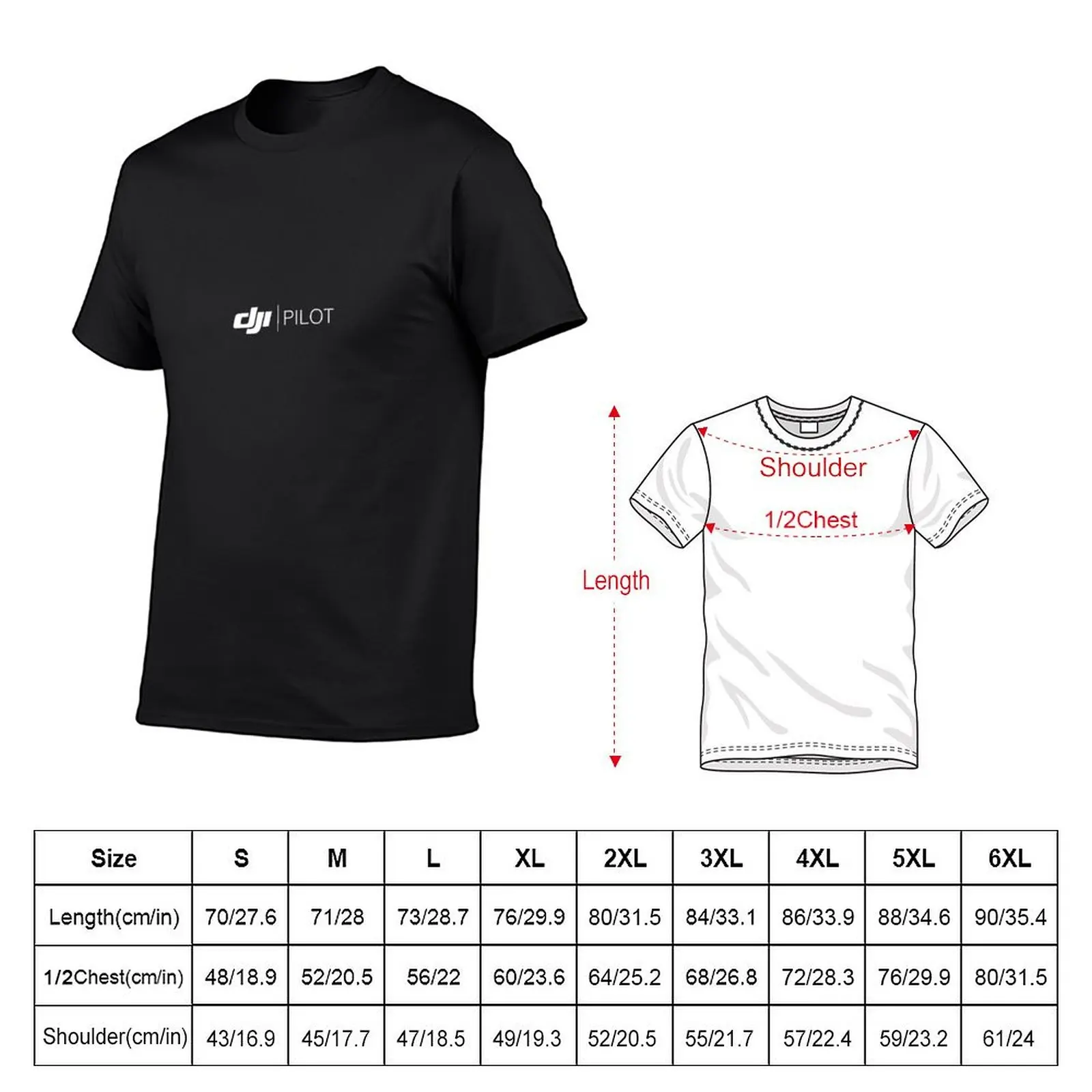 Kaus oblong pria DJI, penjuala - Anime Merchandise T-Shirts ulasan dan harga