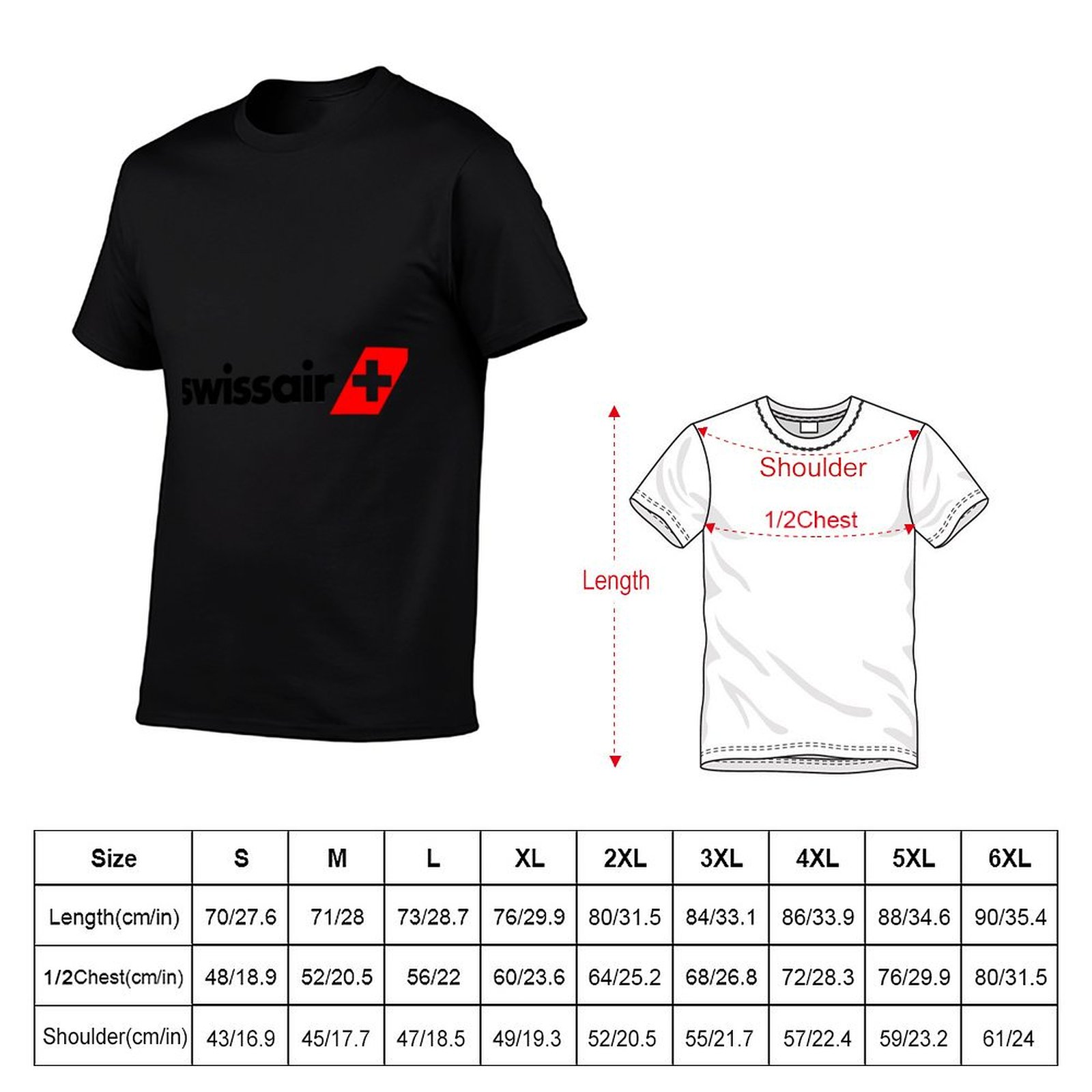 Swissair-logo Merchandise T-Sh - Anime Merchandise Logo ulasan dan harga