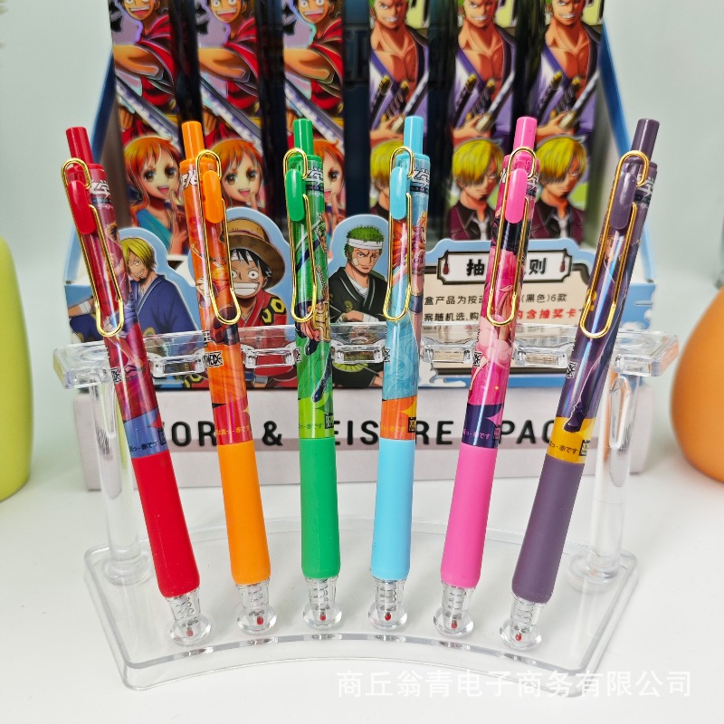 24 Buah Pena Gel 0.5Mm Seri On - Anime One Piece Merchandise ulasan dan harga