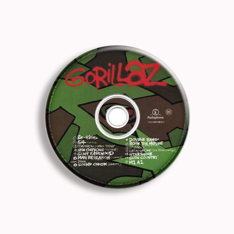 Gorillaz Rock Band Anime tombo - Pin Button Badge ulasan dan harga